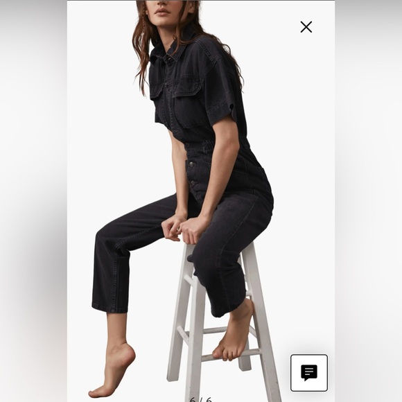 Free People Marci Coverall Jumpsuit - Picture 4 of 5